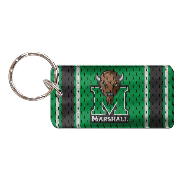 Marshall Thundering Herd JERSEY Keychain Rectangle