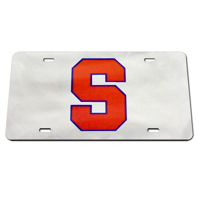 Syracuse Orange Acrylic Classic License Plates