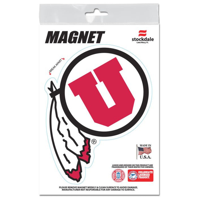 Utah Utes Outdoor Magnets 3" x 5"