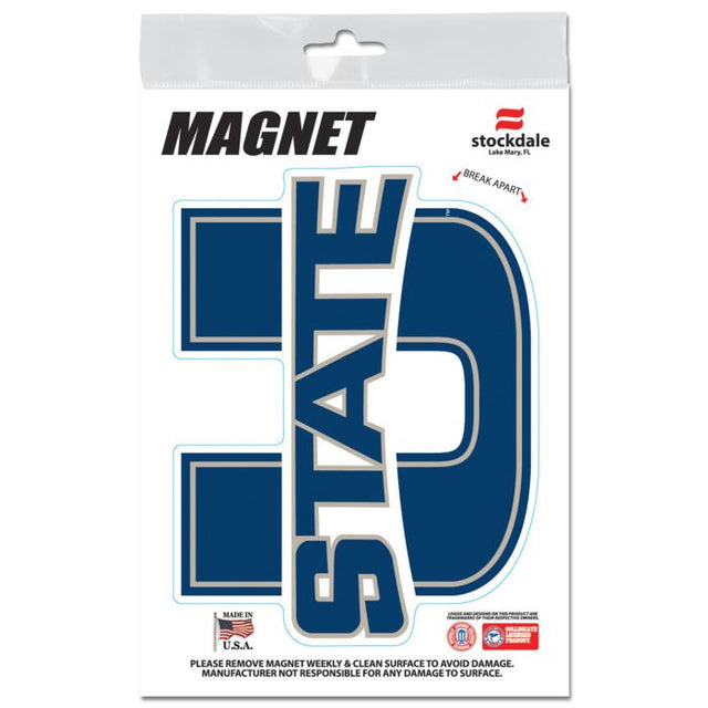 Imanes para exteriores de Utah State Aggies de 3" x 5"