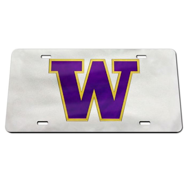 Washington Huskies Acrylic Classic License Plates