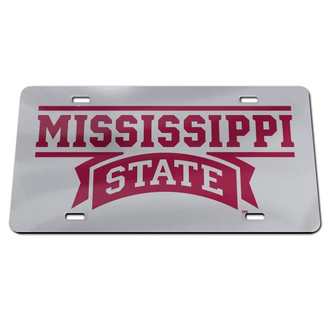 Matrículas clásicas de acrílico de Mississippi State Bulldogs