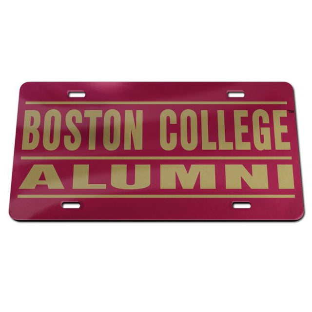 Matrículas clásicas de acrílico de Boston College Eagles