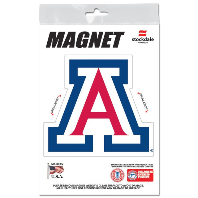 Imanes para exteriores de Arizona Wildcats de 3" x 5"