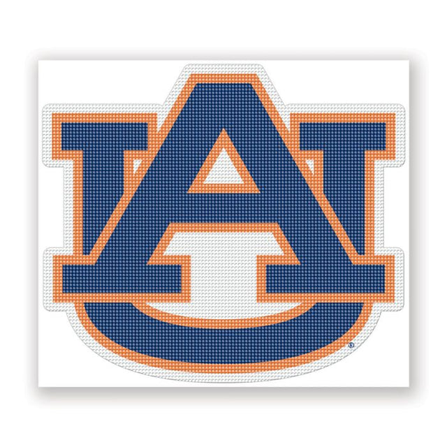 Calcomanías para ventanas de Auburn Tigers: perforadas, 12" x 12"