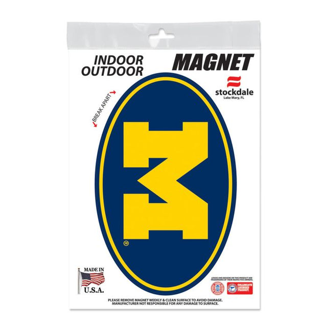 Michigan Wolverines Outdoor Magnets 5" x 7"