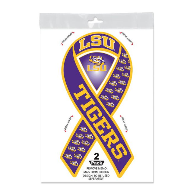 Imanes para exteriores de los LSU Tigers de 5" x 7"