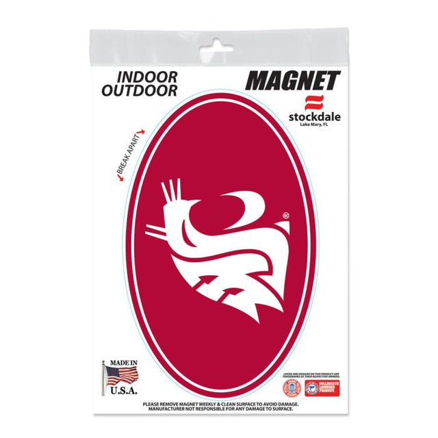 Washington State Cougars Outdoor Magnets 5" x 7"