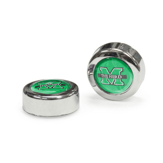 Marshall Thundering Herd Domed Screw Caps