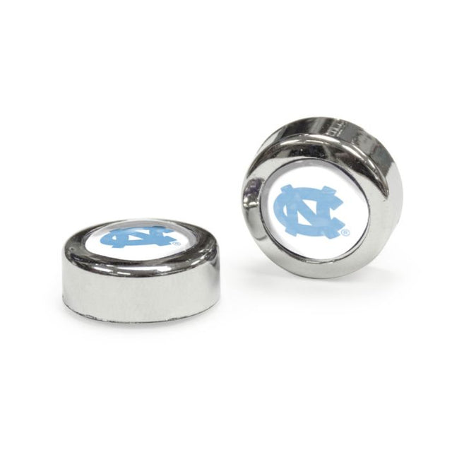 North Carolina Tar Heels Domed Screw Caps