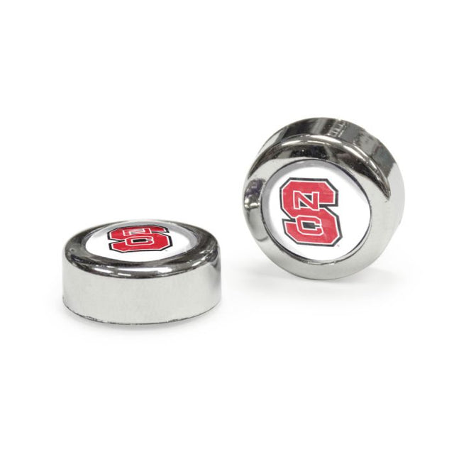 NC State Wolfpack Domed Screw Caps