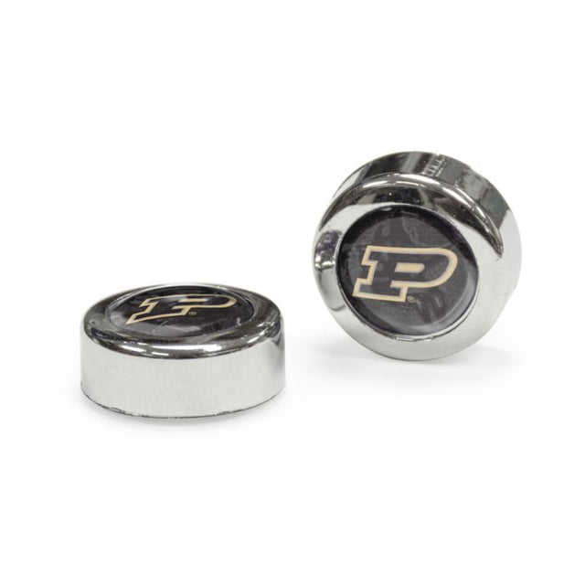 Purdue Boilermakers Domed Screw Caps