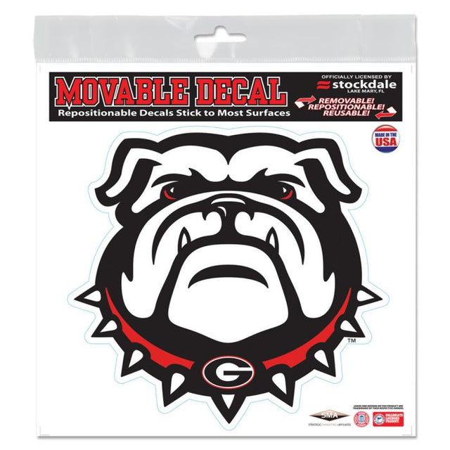 Georgia Bulldogs All Surface Decal 6" x 6"