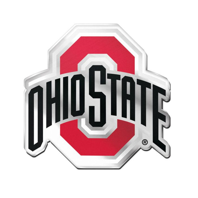 Emblema acrílico para automóvil de Ohio State Buckeyes