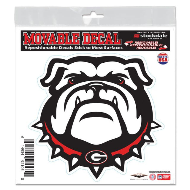 Georgia Bulldogs All Surface Decal 6" x 6"