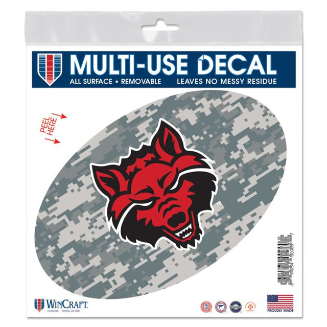 Arkansas State Red Wolves CAMO All Surface Decal 6" x 6"