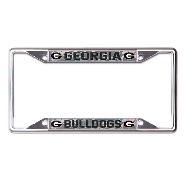 Georgia Bulldogs CAMO Lic Plt Frame S/S Printed