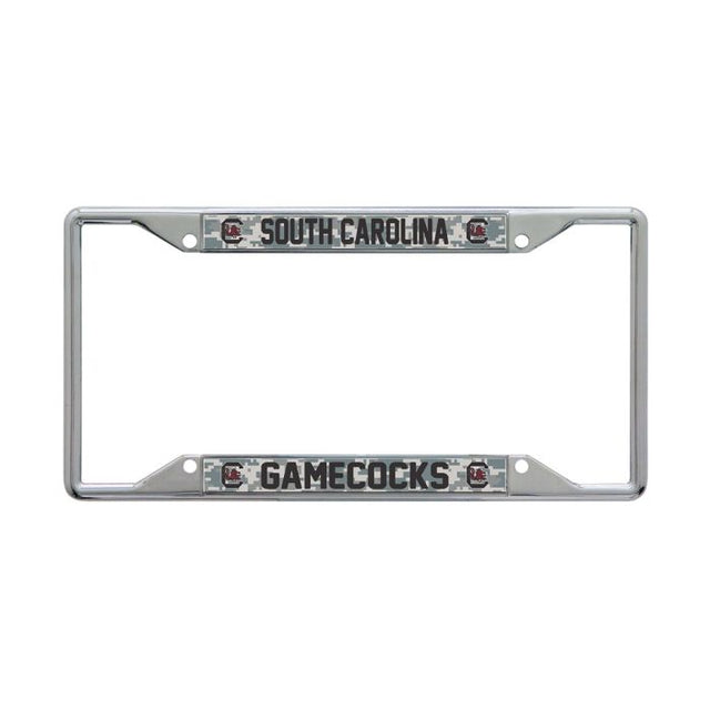 South Carolina Gamecocks CAMO Lic Plt Frame S/S Printed