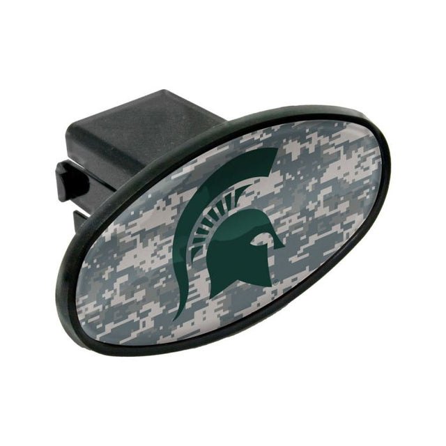 Michigan State Spartans CAMO Oval 2" Hitch Receiver