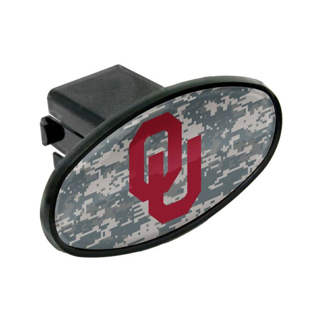 Receptor de enganche ovalado CAMO de 2" de Oklahoma Sooners