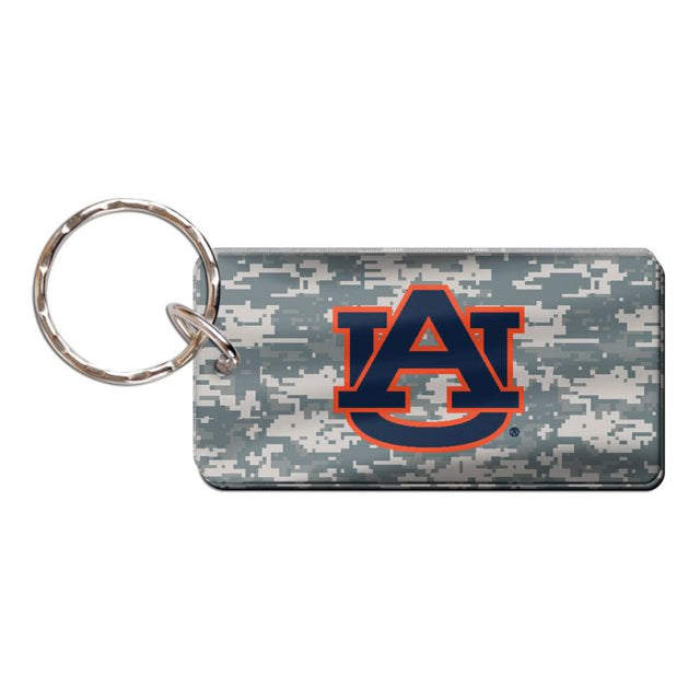 Auburn Tigers CAMO Keychain Rectangle