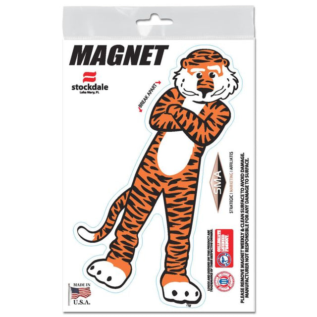 Imanes para exteriores de Auburn Tigers de 3" x 5"