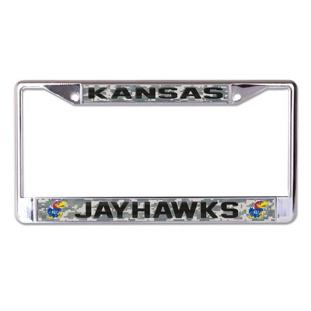 Kansas Jayhawks Lic Plt Frame S/L Printed