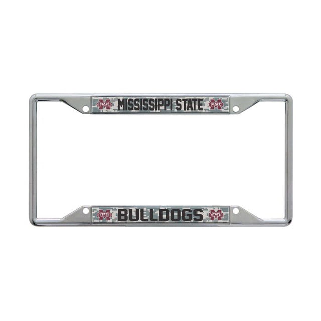 Mississippi State Bulldogs CAMO Lic Plt Frame S/S Printed