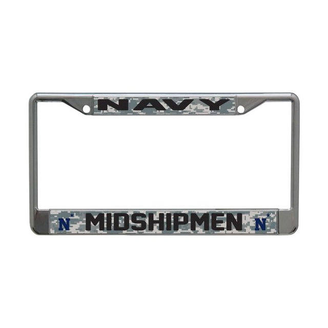 Navy Midshipmen Lic Plt Frame S/L Printed