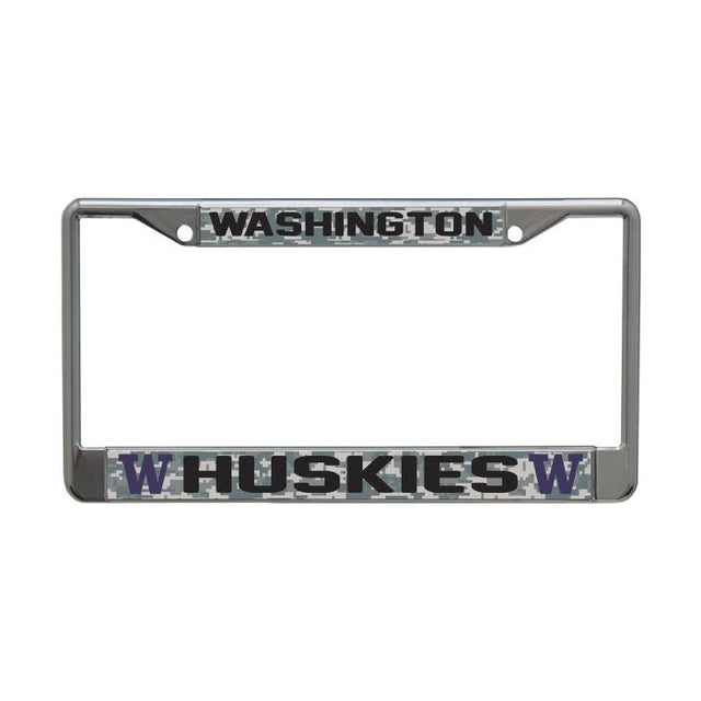 Washington Huskies Lic Plt Frame S/L Printed