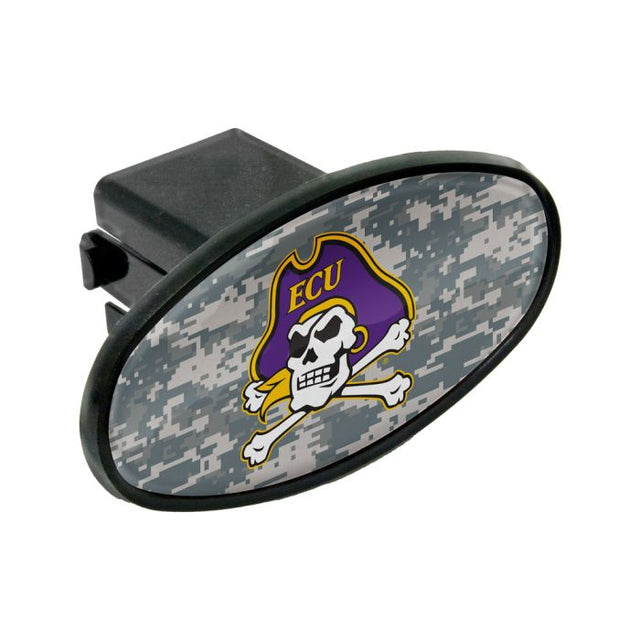 Receptor de enganche ovalado de 2" CAMO de East Carolina Pirates