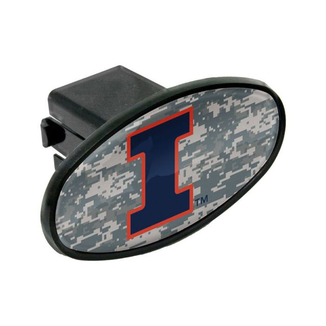 Illinois Fighting Illini CAMO Oval 2" Hitch Receiver