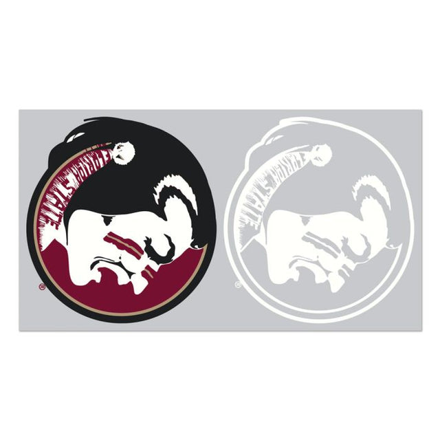 Florida State Seminoles /College Vault Foiled Window Decals 4" x 7"