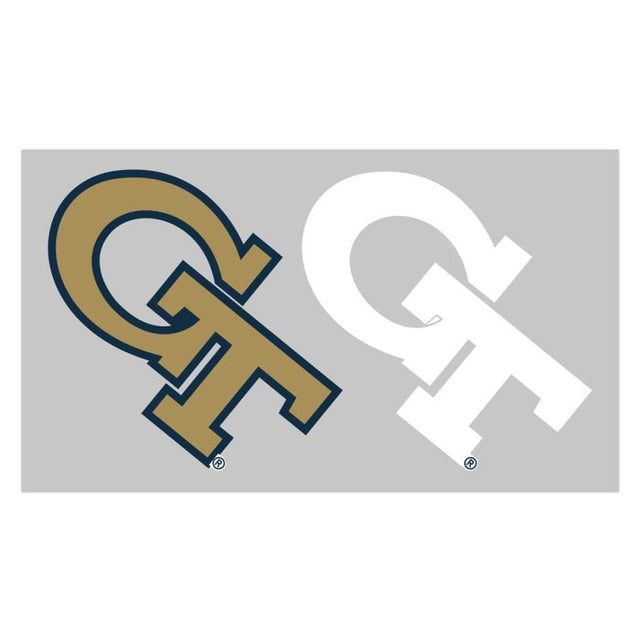 Georgia Tech Yellow Jackets Foiled Window Decals 4" x 7"