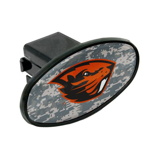 Receptor de enganche ovalado CAMO de 2" de Oregon State Beavers