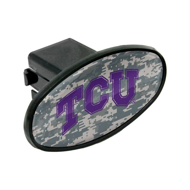 TCU Horned Frogs CAMO Oval 2" Hitch Receiver