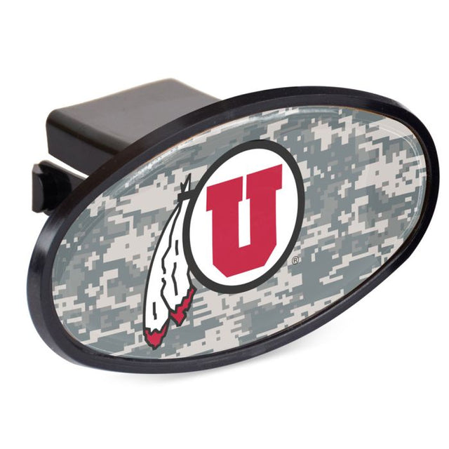 Utah Utes CAMO Oval 2" Hitch Receiver