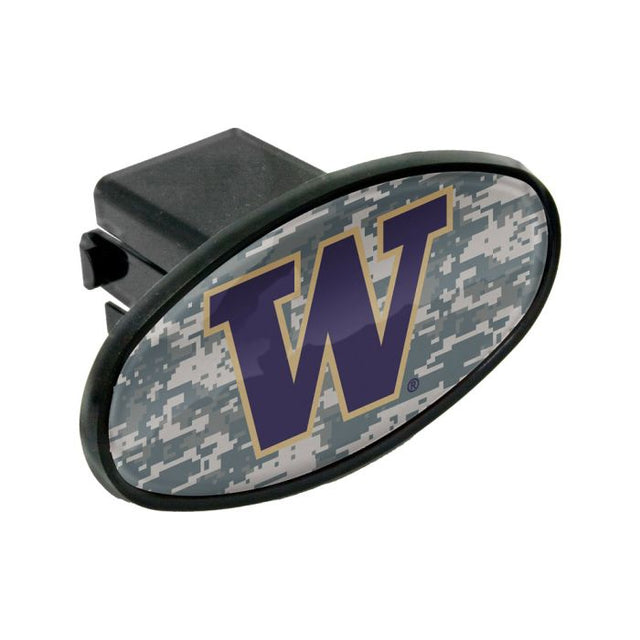 Receptor de enganche ovalado de 2" CAMO de Washington Huskies