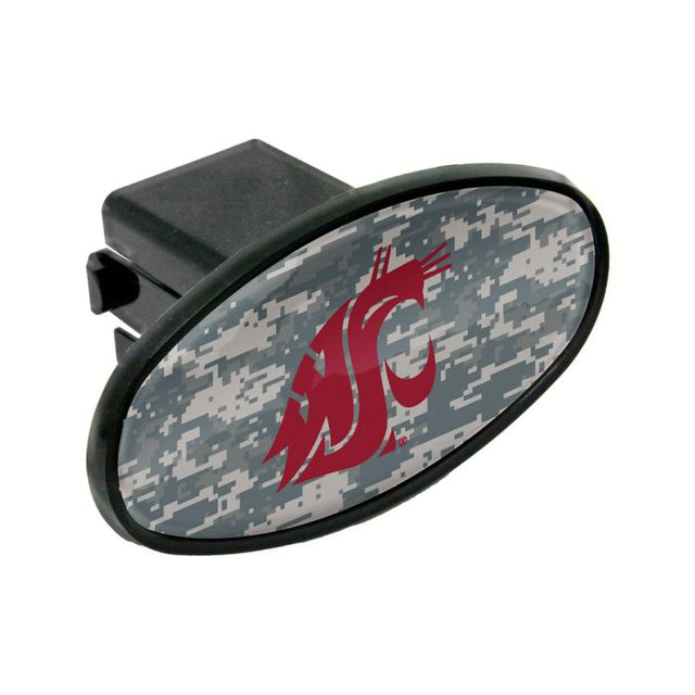 Receptor de enganche ovalado de 2" CAMO de Washington State Cougars