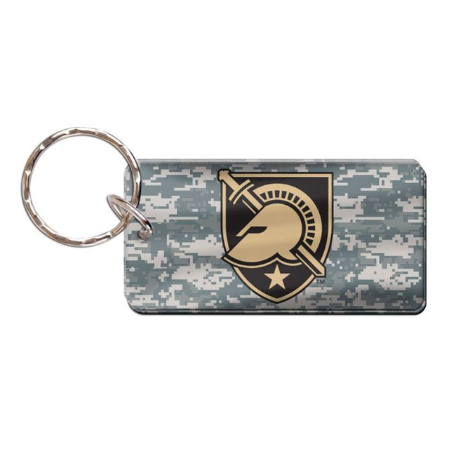 Llavero rectangular con diseño de camuflaje de los Caballeros Negros del Ejército