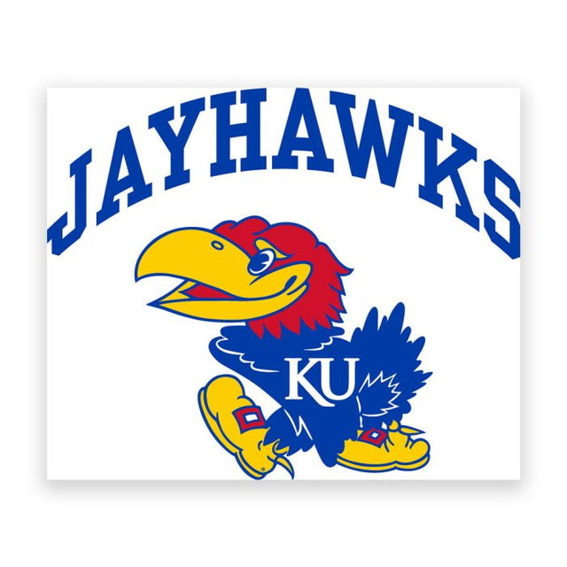 Kansas Jayhawks Window Decals 12" x 12"