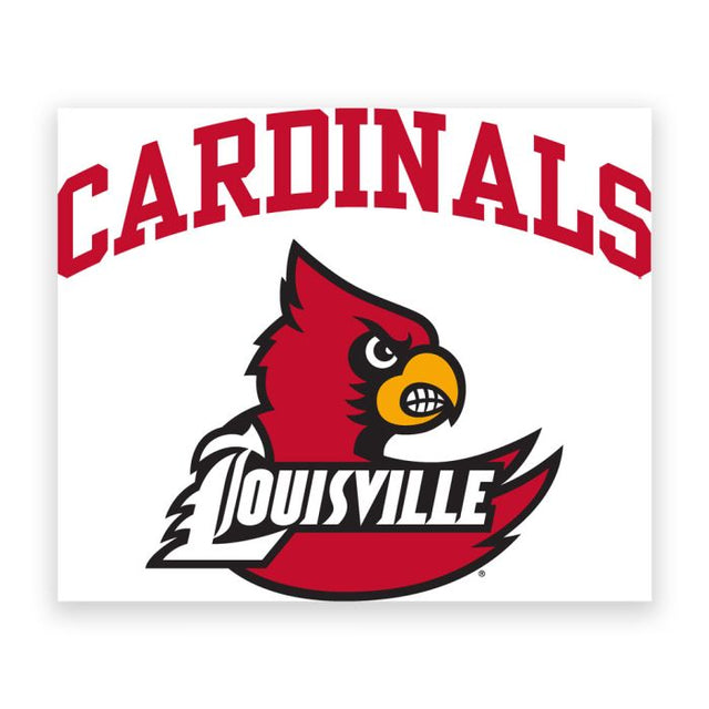 Louisville Cardinals Window Decals 12" x 12"