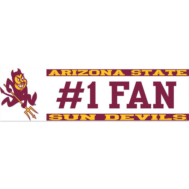 Arizona State Sun Devils Window Decals 3" x 10"