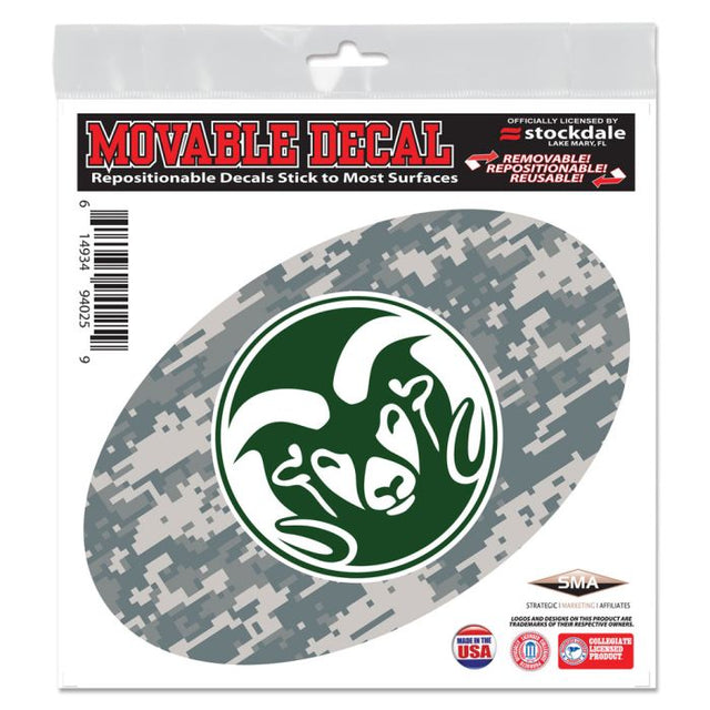 Colorado State Rams CAMO All Surface Decal 6" x 6"