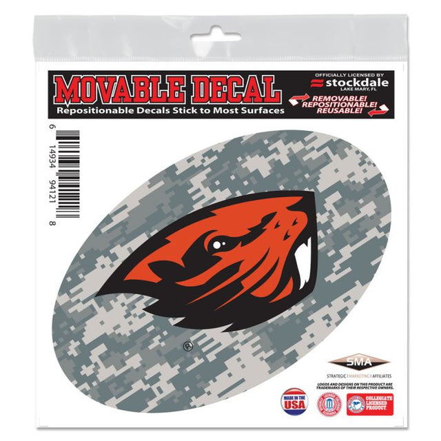 Oregon State Beavers CAMO All Surface Decal 6" x 6"