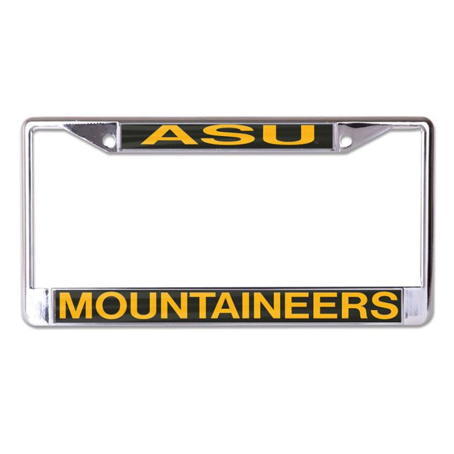 Appalachian State Mountaineers Lic Plt Frame S/L Printed