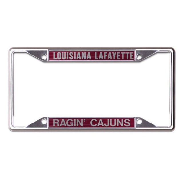 Luisiana - Lafayette Ragin Cajuns Lic Plt Marco S/C Impreso