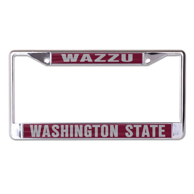 Washington State Cougars Lic Plt Frame S/L Printed