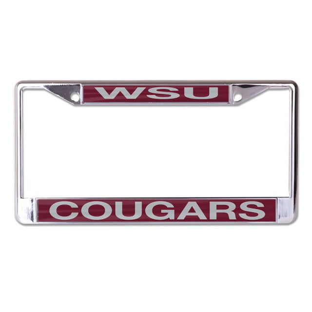 Washington State Cougars Lic Plt Frame S/L Printed