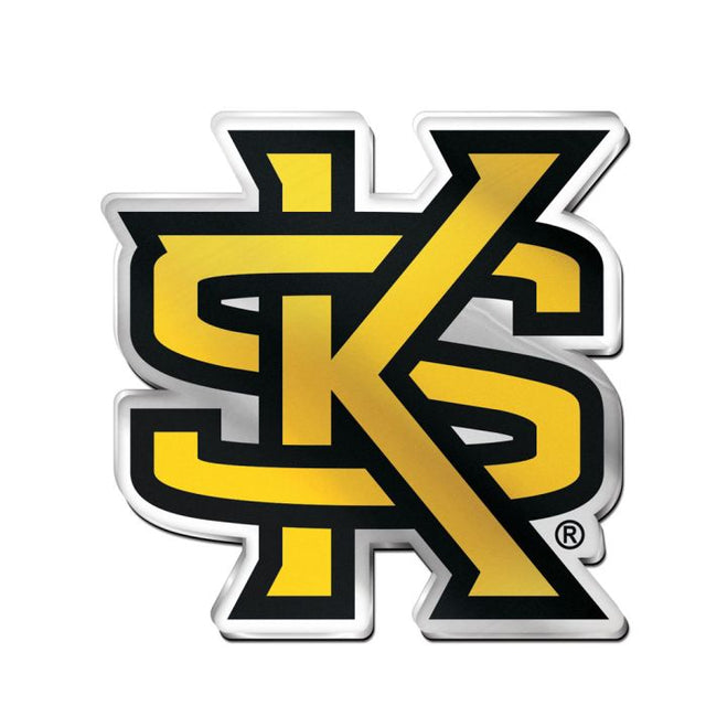 Emblema acrílico para automóvil de los Kennesaw State Owls